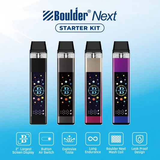 Boulder Next Vape Kit: Simplicity Meets Innovation