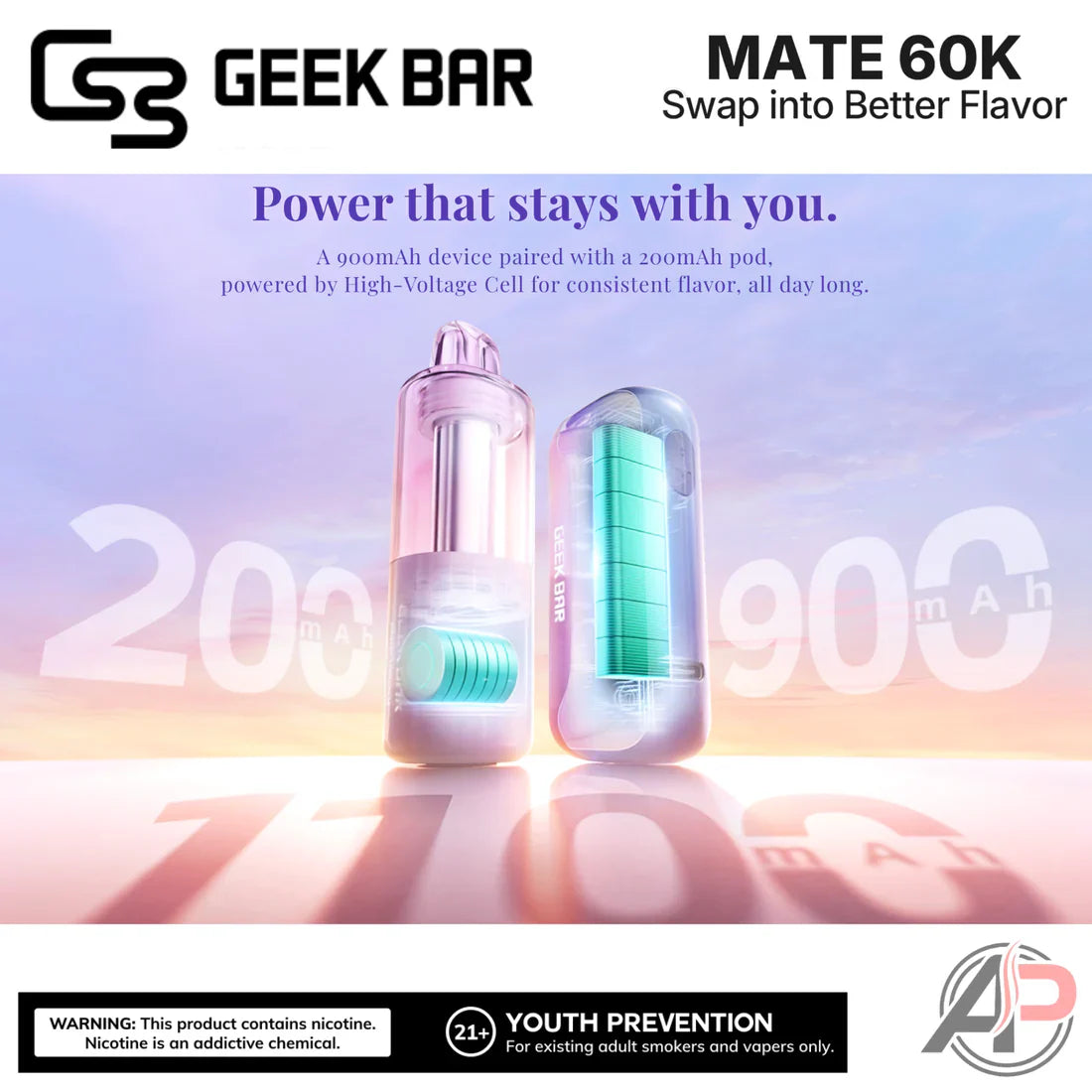 Looking for a Long-Lasting Disposable? Check Out Geek Bar Mate 60,000  Apvs