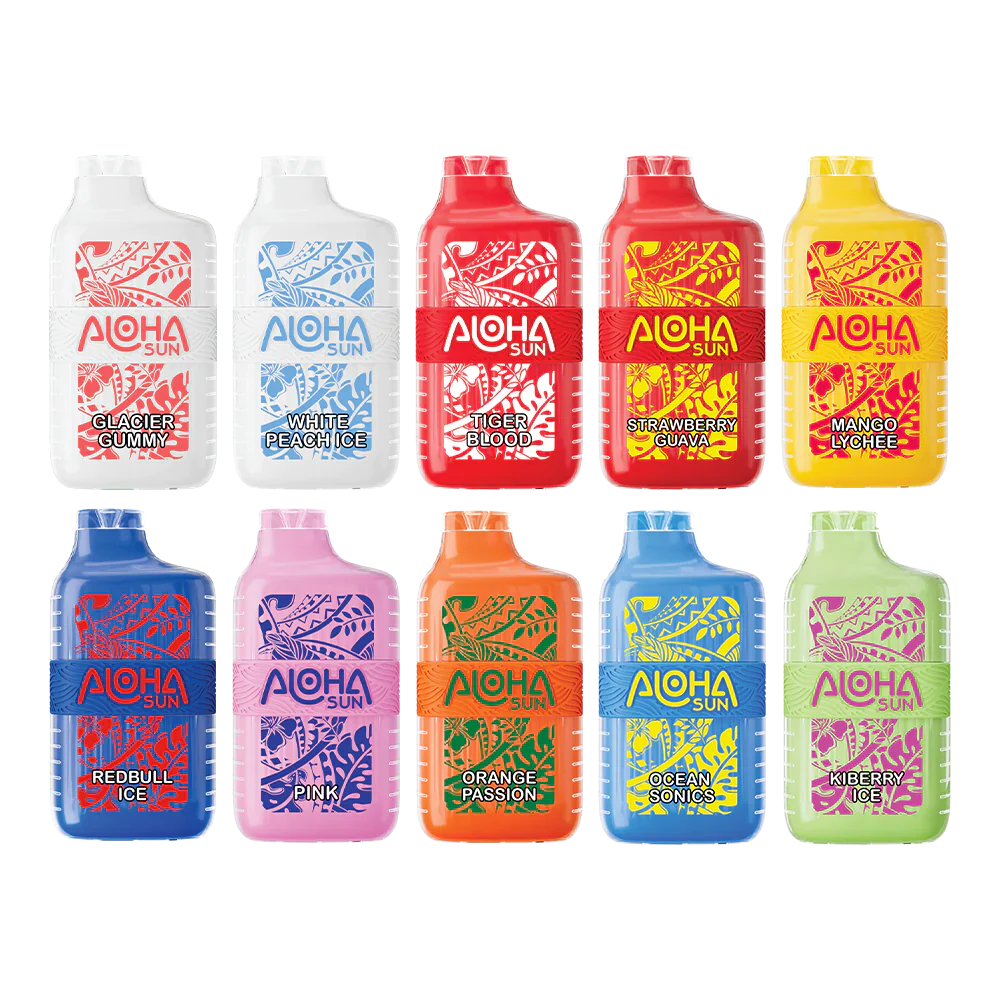 Aloha Sun 7000 Puff Disposable Vape - Guide to Flavors Apvs Aloha Sun 7000 Puff Disposable Vape - Guide to Flavors Apvs