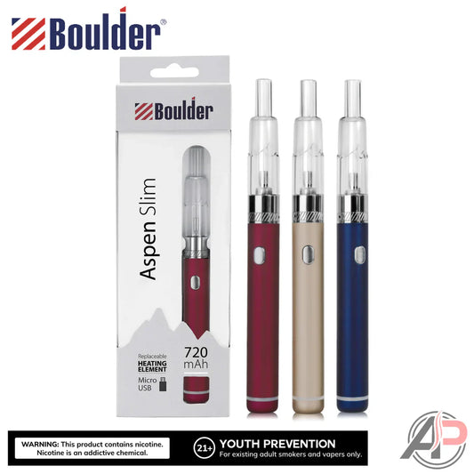 Why the Boulder Aspen Slim Starter Kit Is Perfect for Beginners and Ex-Smokers