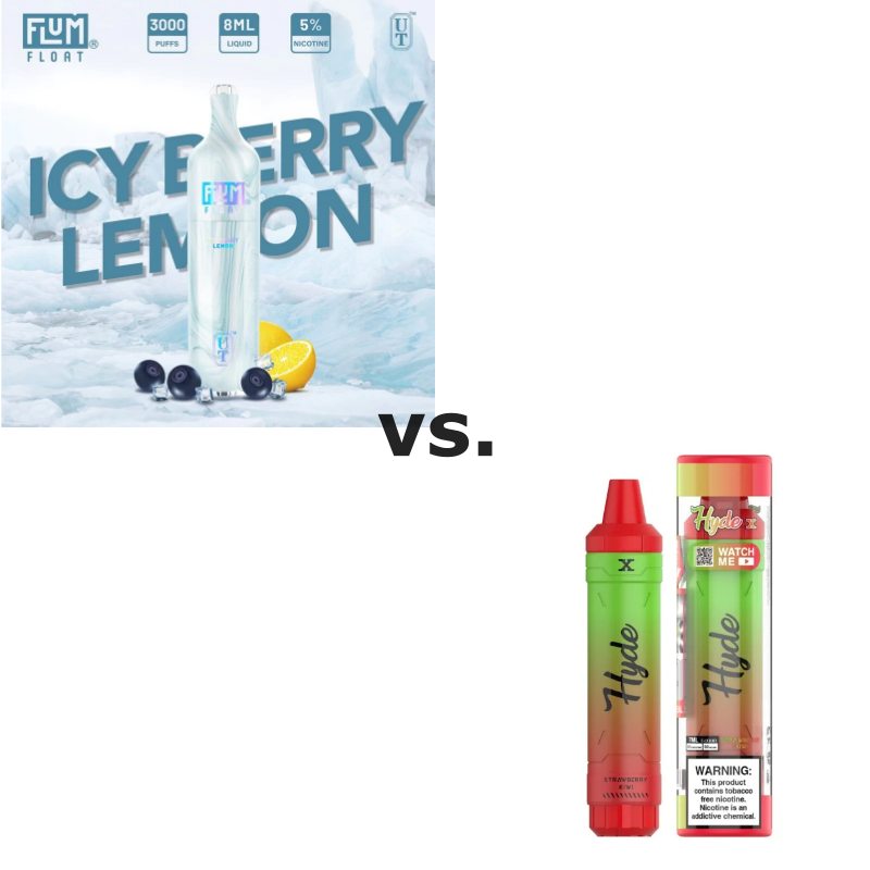 Hyde X 3000 Puff Disposable vs. Flum Float 3000 Puff Disposable Apvs Hyde X 3000 Puff Disposable vs. Flum Float 3000 Puff Disposable Apvs