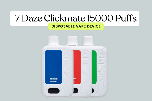 Dare to Try Out the Newest Vaping Marvel - 7 Daze Clickmate 15000 Puffs