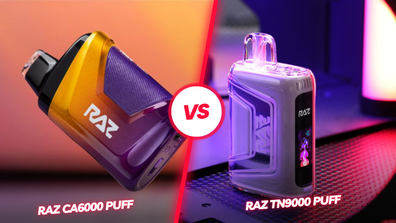 Raz CA6000 Puff vs. Raz TN9000 Puff: Features Face-Off for the Ultimat Apvs Raz CA6000 Puff vs. Raz TN9000 Puff: Features Face-Off for the Ultimat Apvs