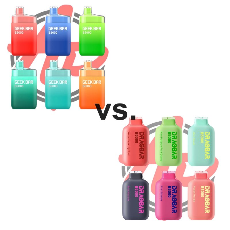 Geek Bar B5000 Disposable vs. Zovoo Dragbar B5000 - Differences and Si Apvs Geek Bar B5000 Disposable vs. Zovoo Dragbar B5000 - Differences and Si Apvs