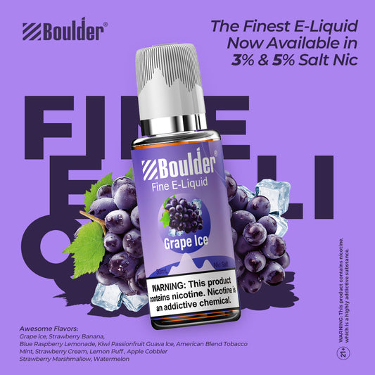 Boulder Nic Salt E-Liquid 30mL