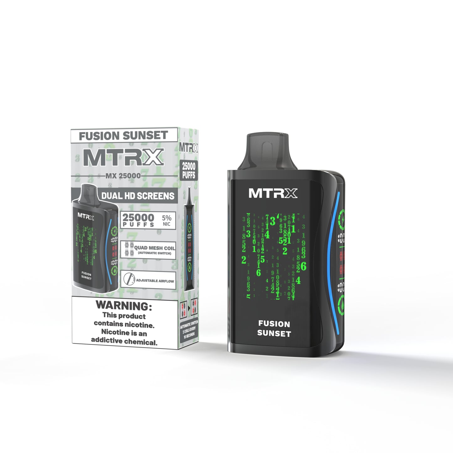 MTRX MX 25000 Puffs Disposable Vape Device