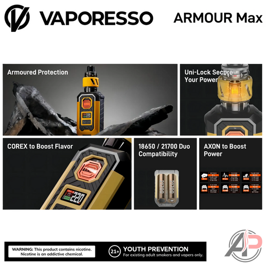 Vaporesso Armour Max 220w Mod Starter Kit