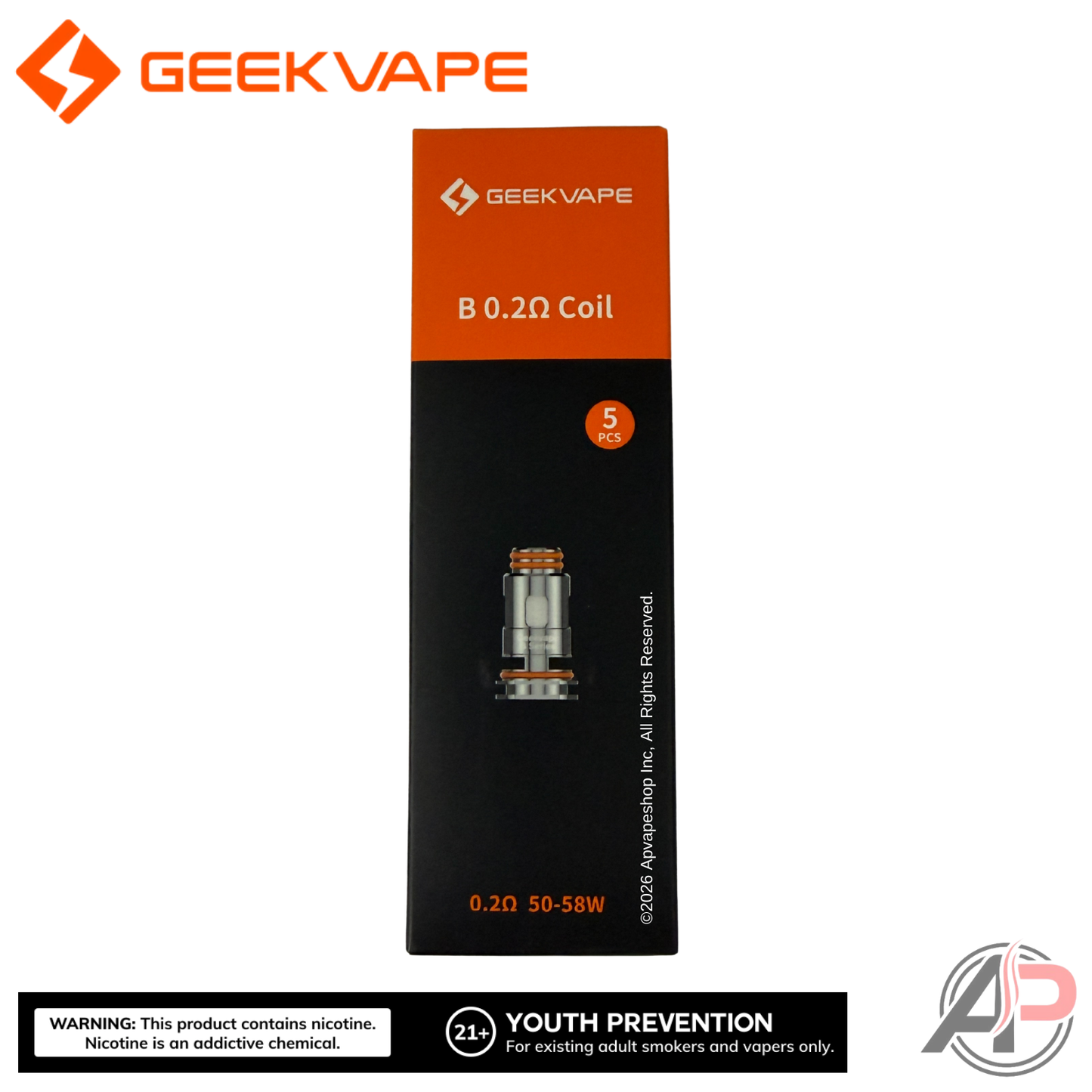 Geek Vape B Replacement Coils 5 Pack