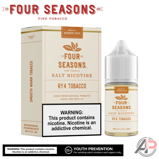 Four Seasons RY4 Tobacco E-Liquid 60mL
