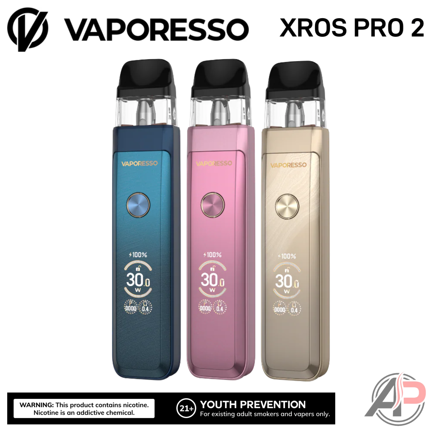 Vaporesso Xros Pro 2 Pod System Starter Kit Device Apvs Vaporesso Xros Pro 2 Pod System Starter Kit Device Apvs
