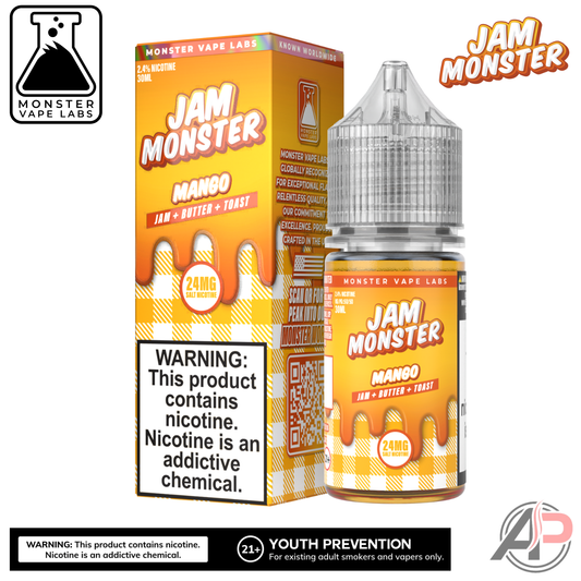 Mango E-Liquid By Jam Monster Vape Labs 100mL