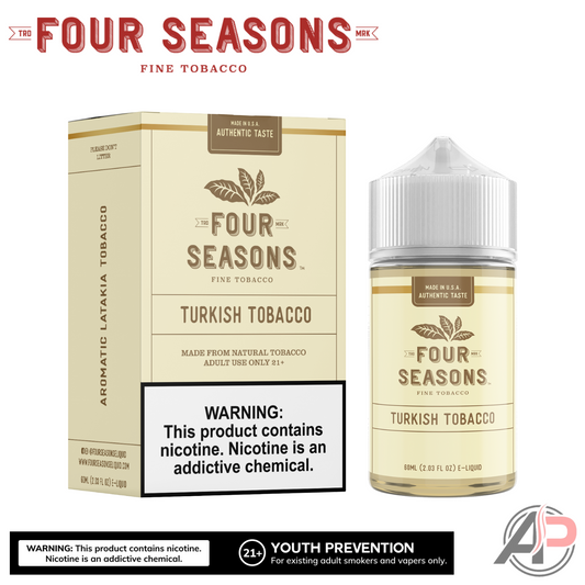 Four Seasons Turkish Tobacco E-Liquid 60mL