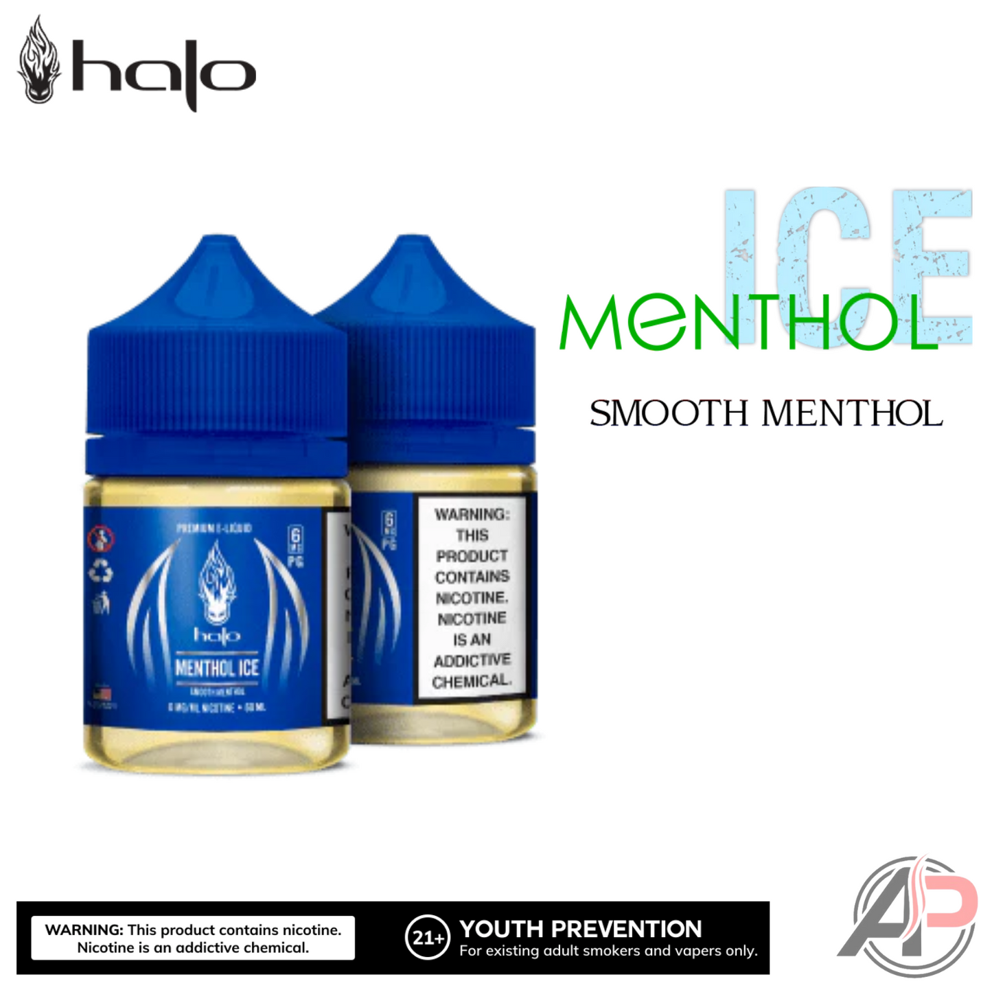 Halo Menthol Ice E-Liquid 60ml
