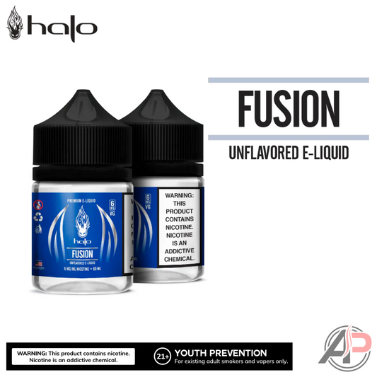 Halo Fusion Unflavored E-Liquid 60ml