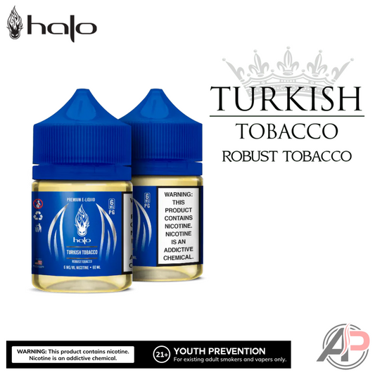 Halo Turkish Tobacco E-Liquid 60ml