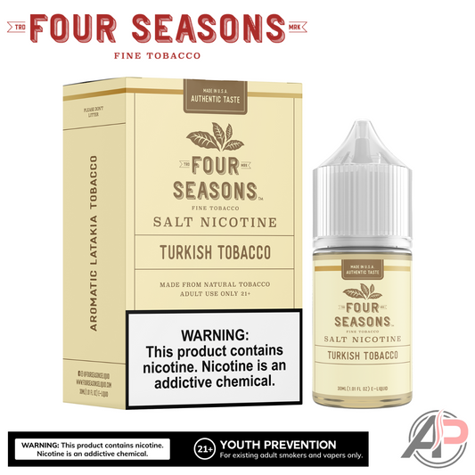 Four Seasons Turkish Tobacco E-Liquid 60mL