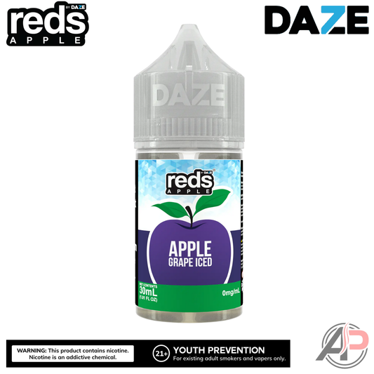 7 Daze Reds Apple Grape Iced E-Liquid 100mL