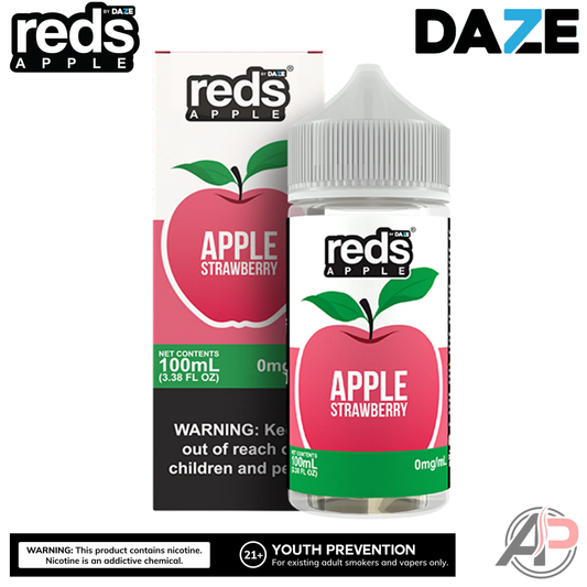 7 Daze Reds Apple Strawberry E-Liquid 100mL