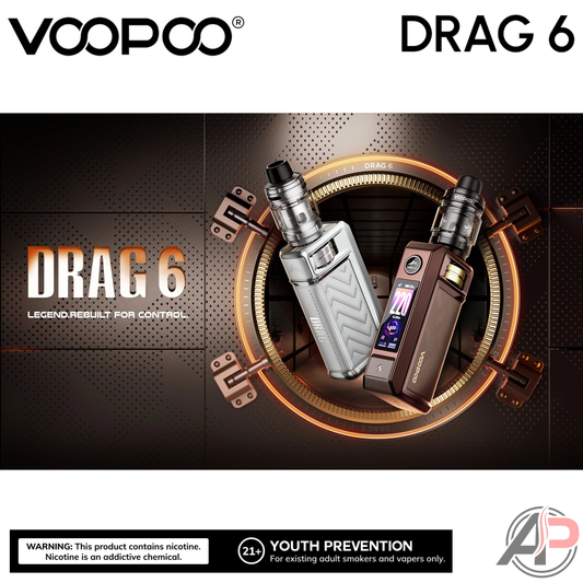 Voopoo Drag 6 220w Box Mod Starter Kit Device