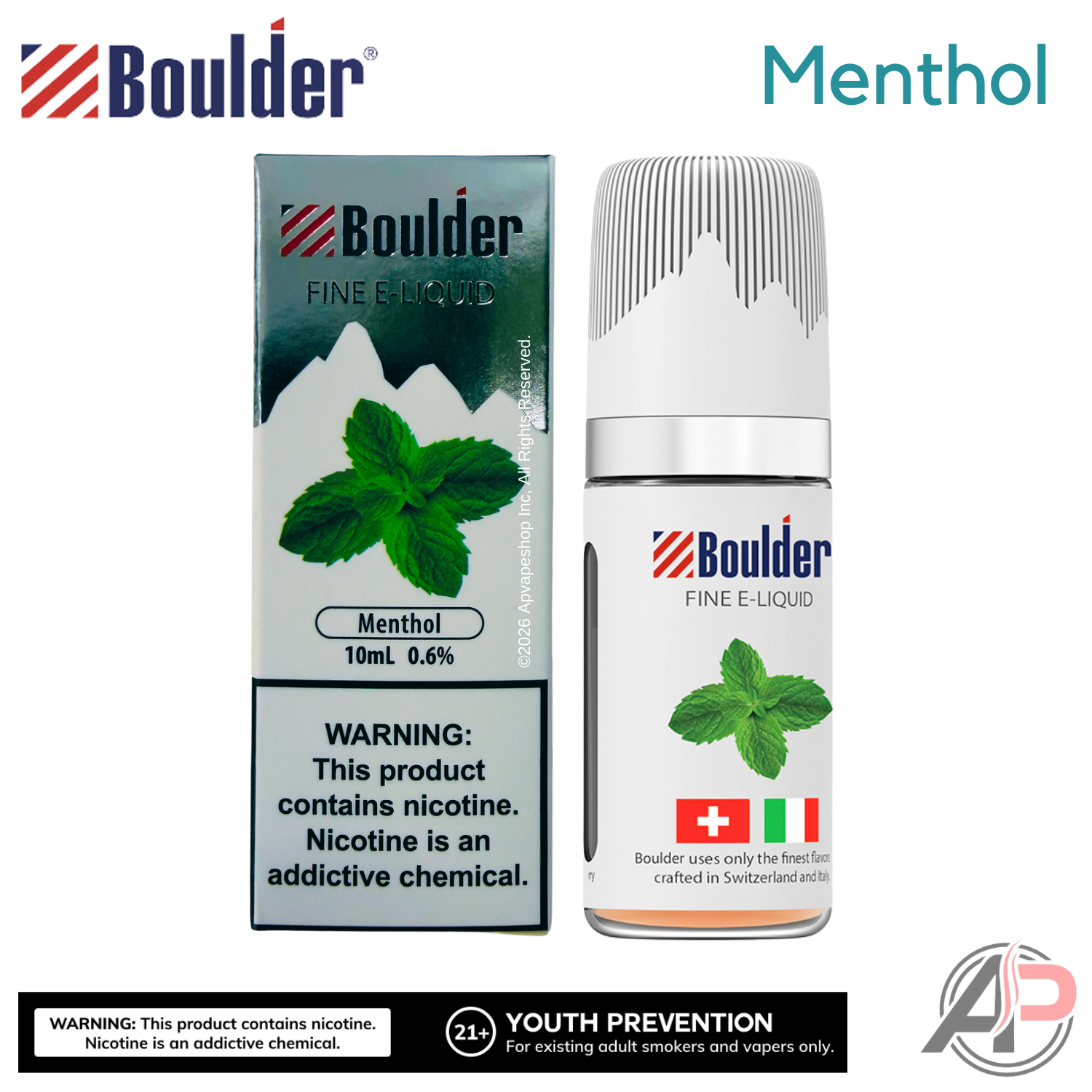 vape refill mail order Menthol Vape Juice main image 0