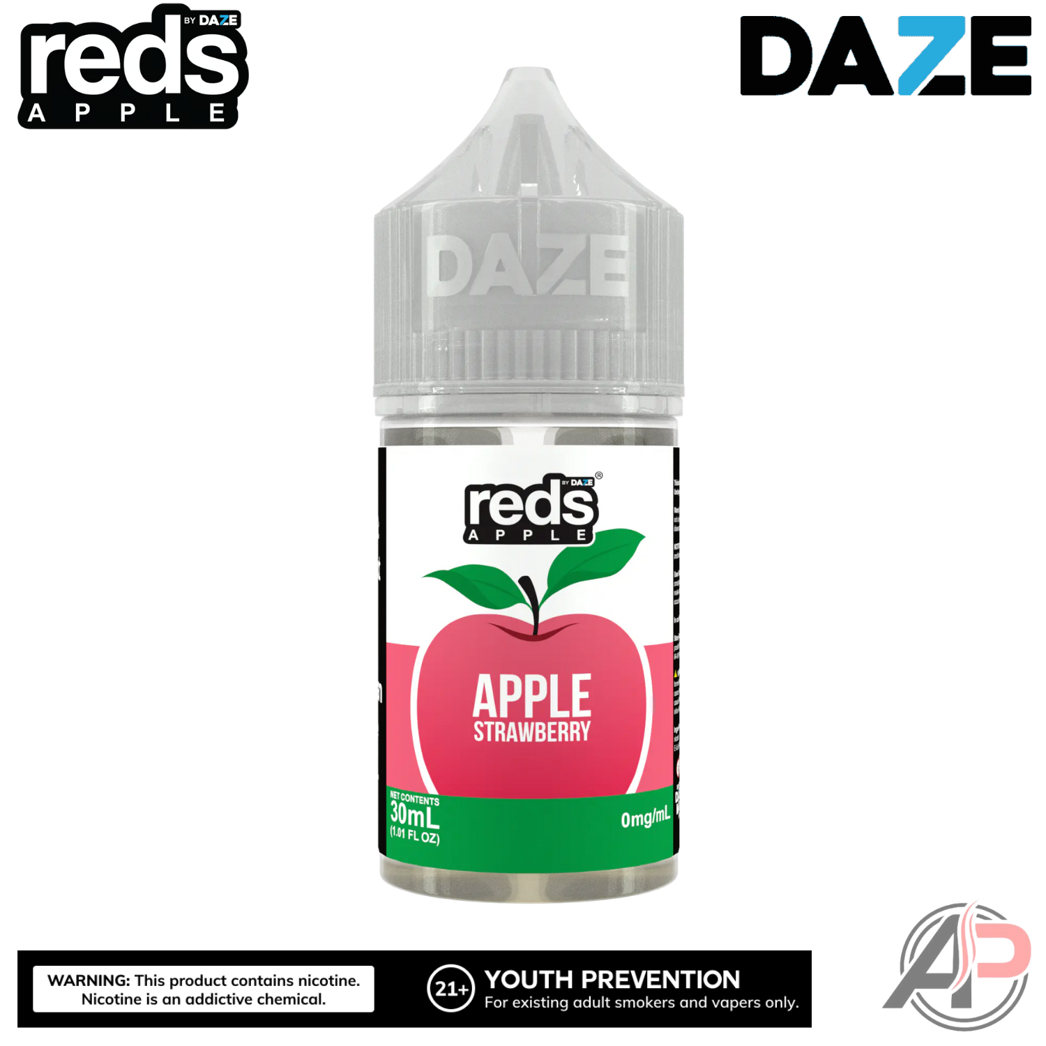 7 Daze Reds Apple Strawberry E-Liquid 100mL