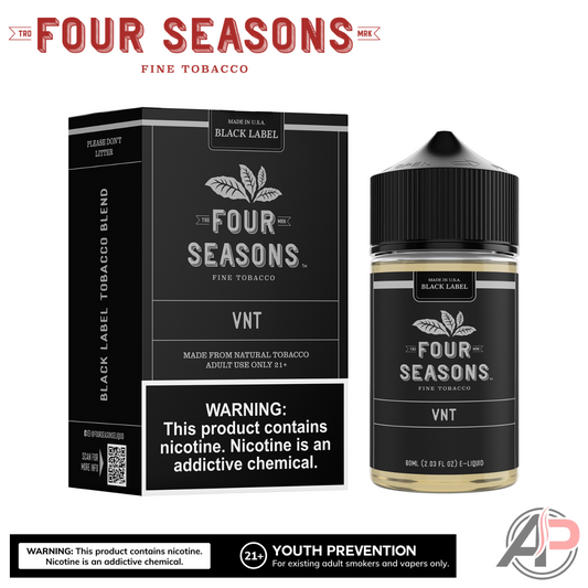 Four Seasons VNT Black Label E-Liquid 60mL