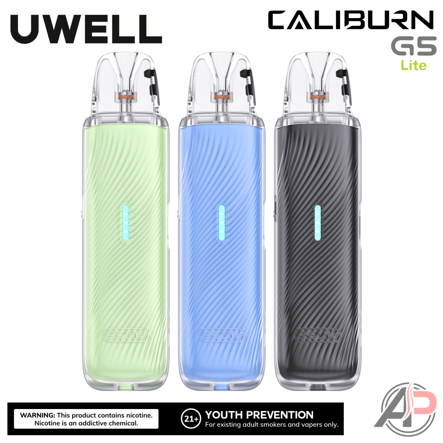Uwell Caliburn G5 Lite Pod System Starter Kit Device Apvs Uwell Caliburn G5 Lite Pod System Starter Kit Device Apvs