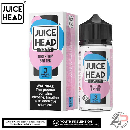 Juice Head Birthday Batter E-Liquid 100mL