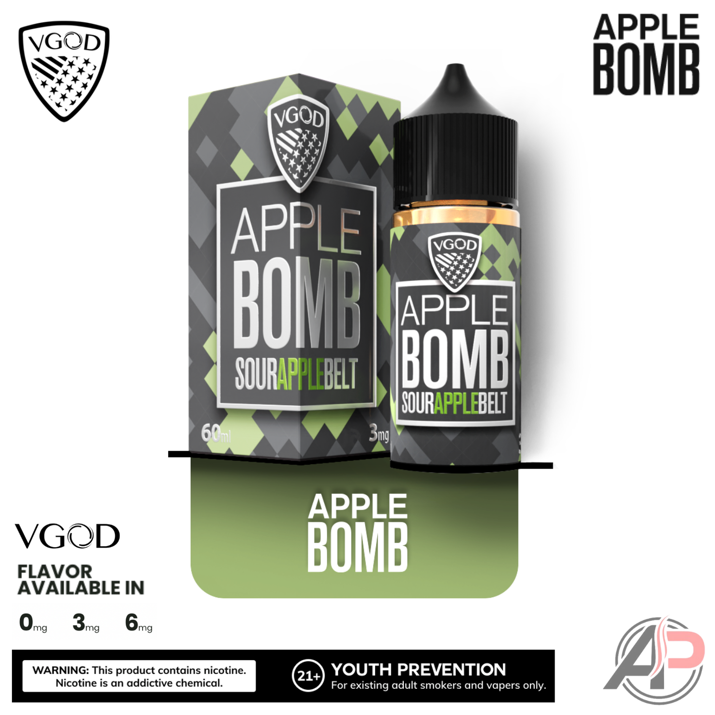 Vgod Apple Bomb E-Liquid 60mL