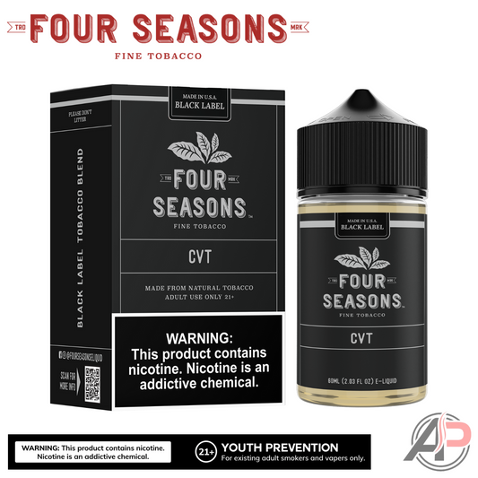 Four Seasons CVT Black Label E-Liquid 60mL