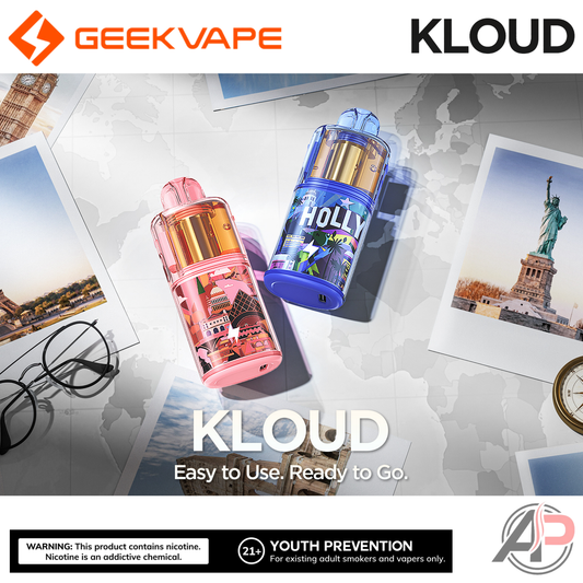 Geek Vape Kloud 35k Refillable Disposable 10mL Starter Kit