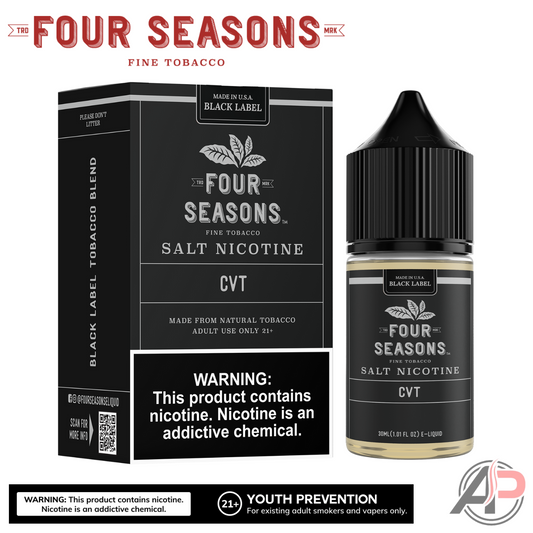 Four Seasons CVT Black Label E-Liquid 60mL