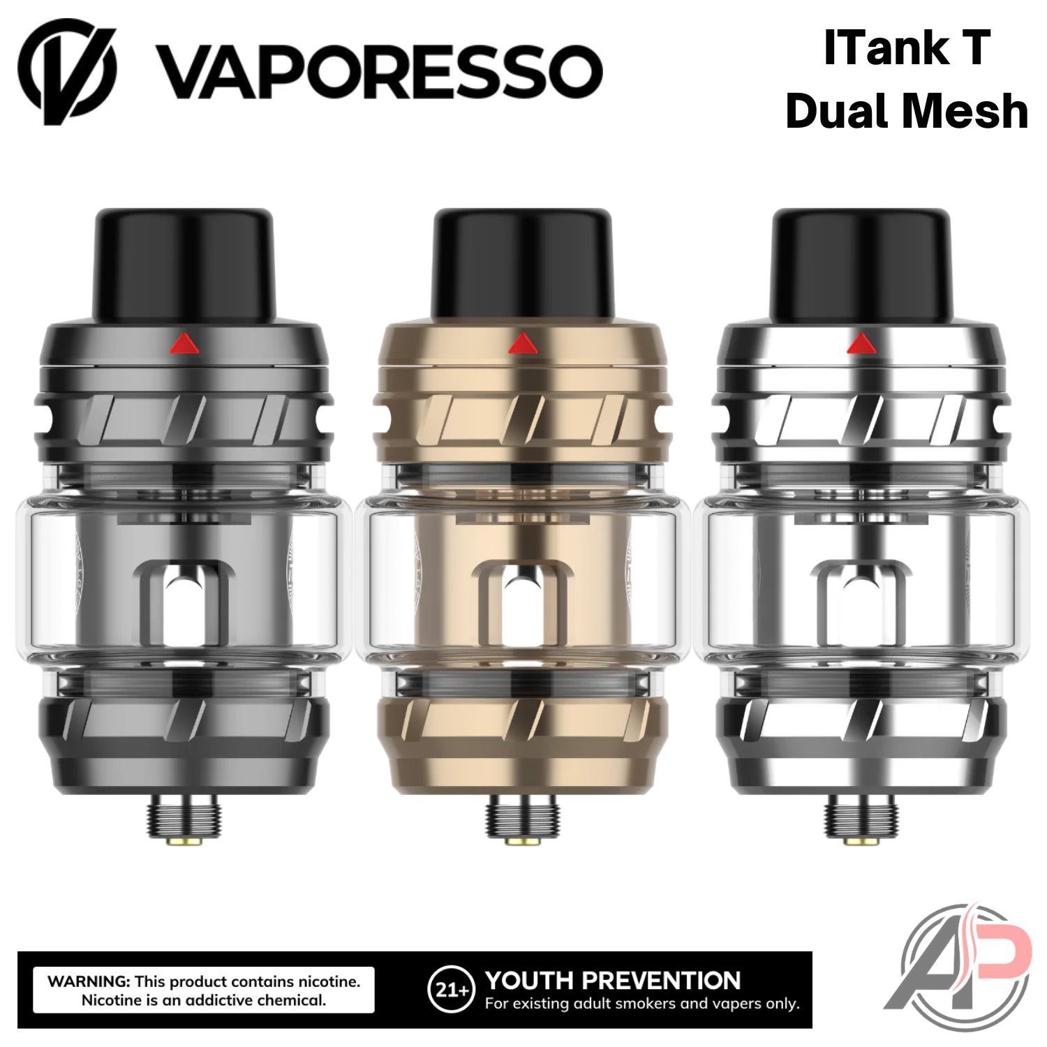 Vaporesso iTank T Dual Mesh Vape Tank Apvs Vaporesso iTank T Dual Mesh Vape Tank Apvs