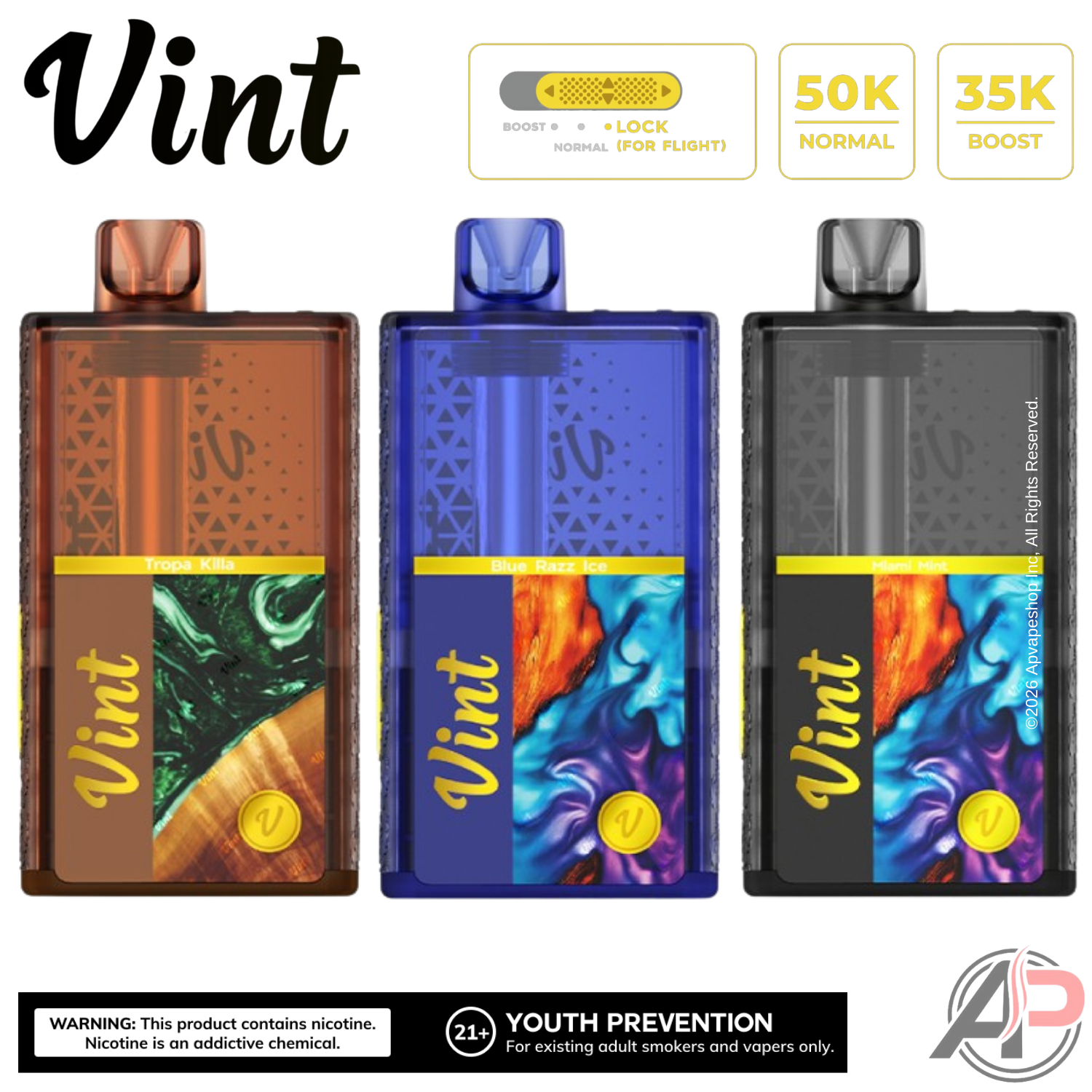 Vint 50000 Puffs Disposable Vape Device Apvs Vint 50000 Puffs Disposable Vape Device Apvs