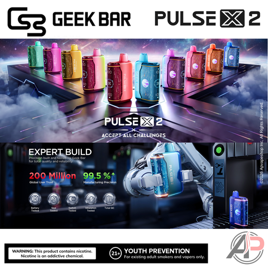 Geek Bar Pulse X 2 50,000 Puffs Disposable Vape Device