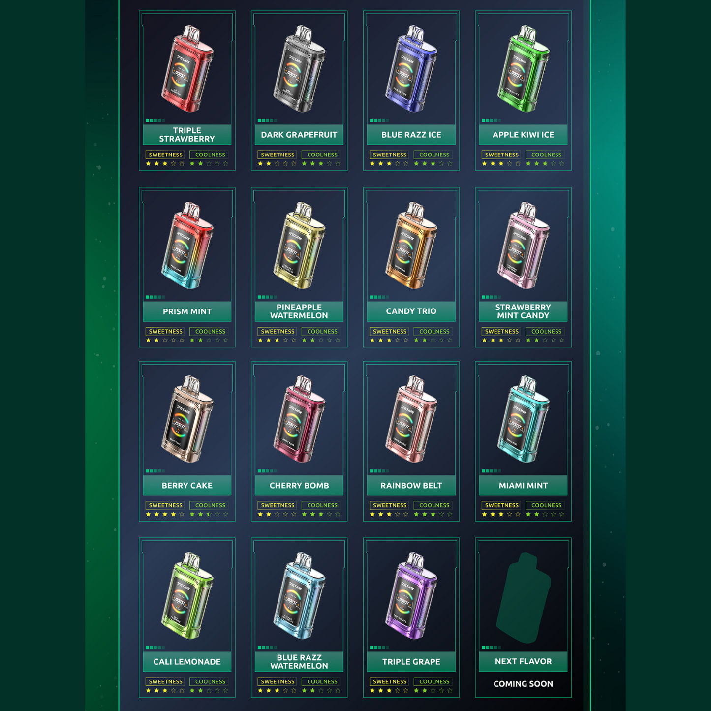 Smok Spaceman Prism 20k Disposable Vape Device