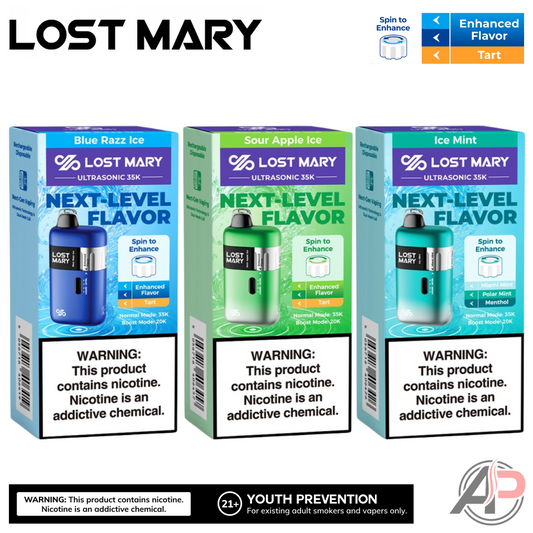 Lost Mary Ultrasonic 35K Puffs Disposable Vape Device