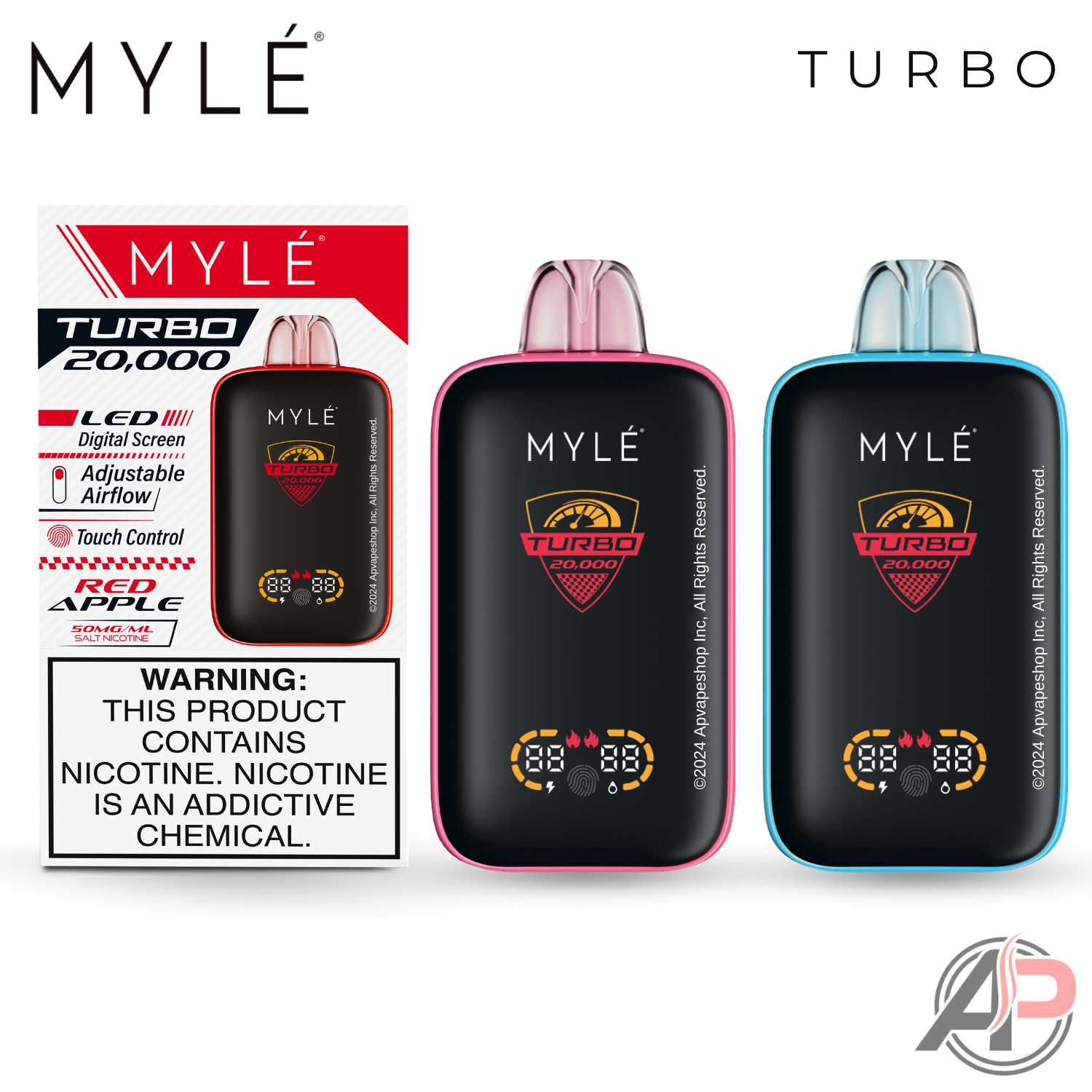 Myle Turbo 20000 Puffs Disposable Vape Apvs Myle Turbo 20000 Puffs Disposable Vape Apvs