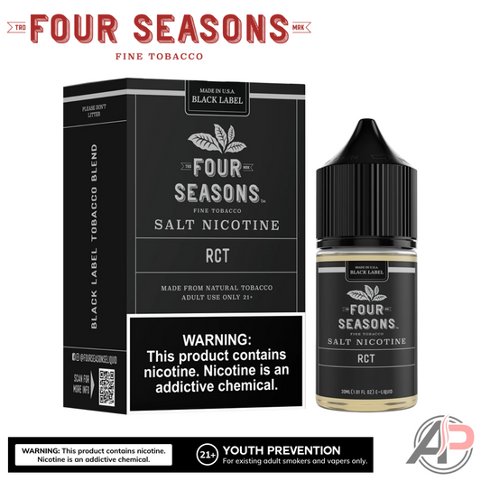 Four Seasons RCT Black Label E-Liquid 60mL