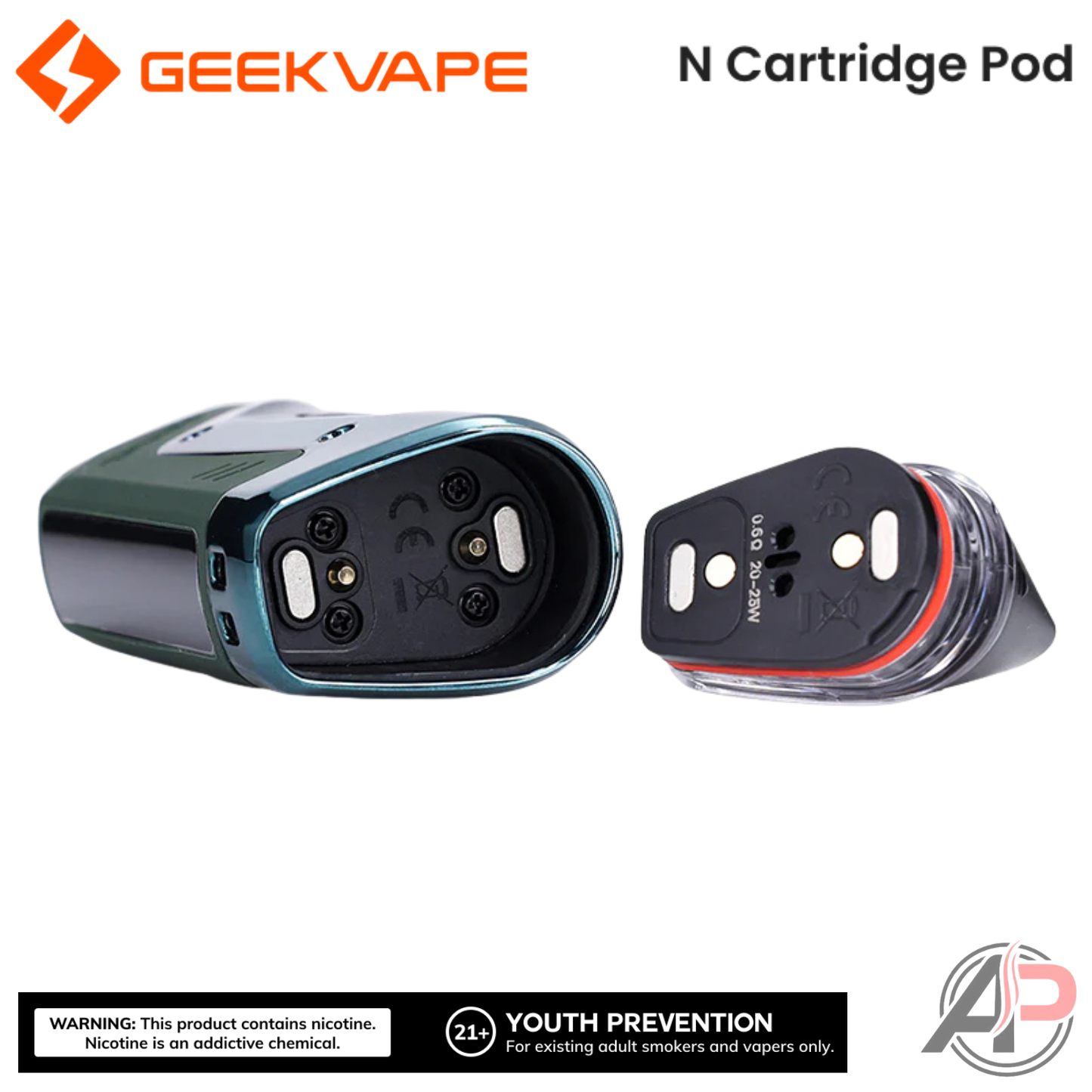 Geek Vape N Replacement Pod Cartridges 2 Pack