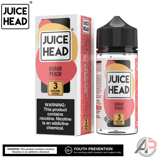 Juice Head Guava Peach E-Liquid 100mL