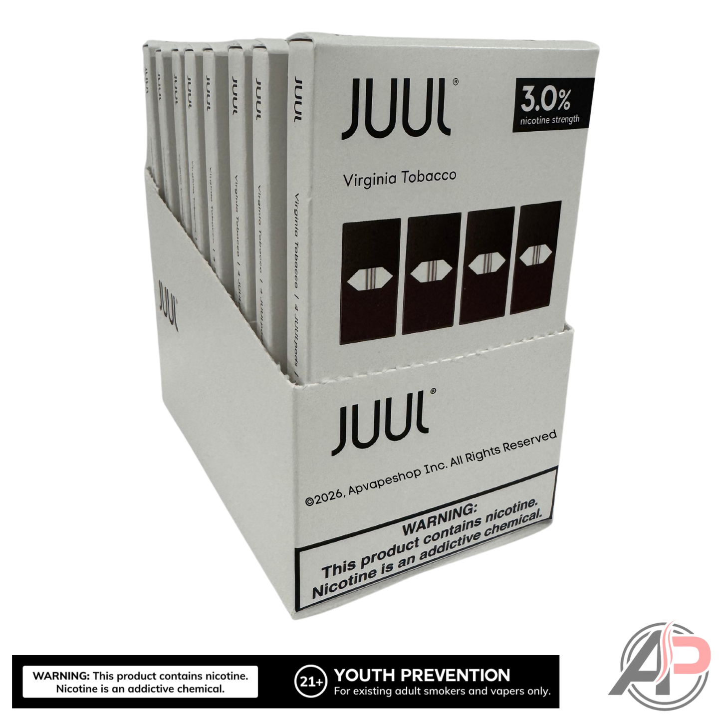 JUUL Pods Virginia Tobacco Wholesale Case