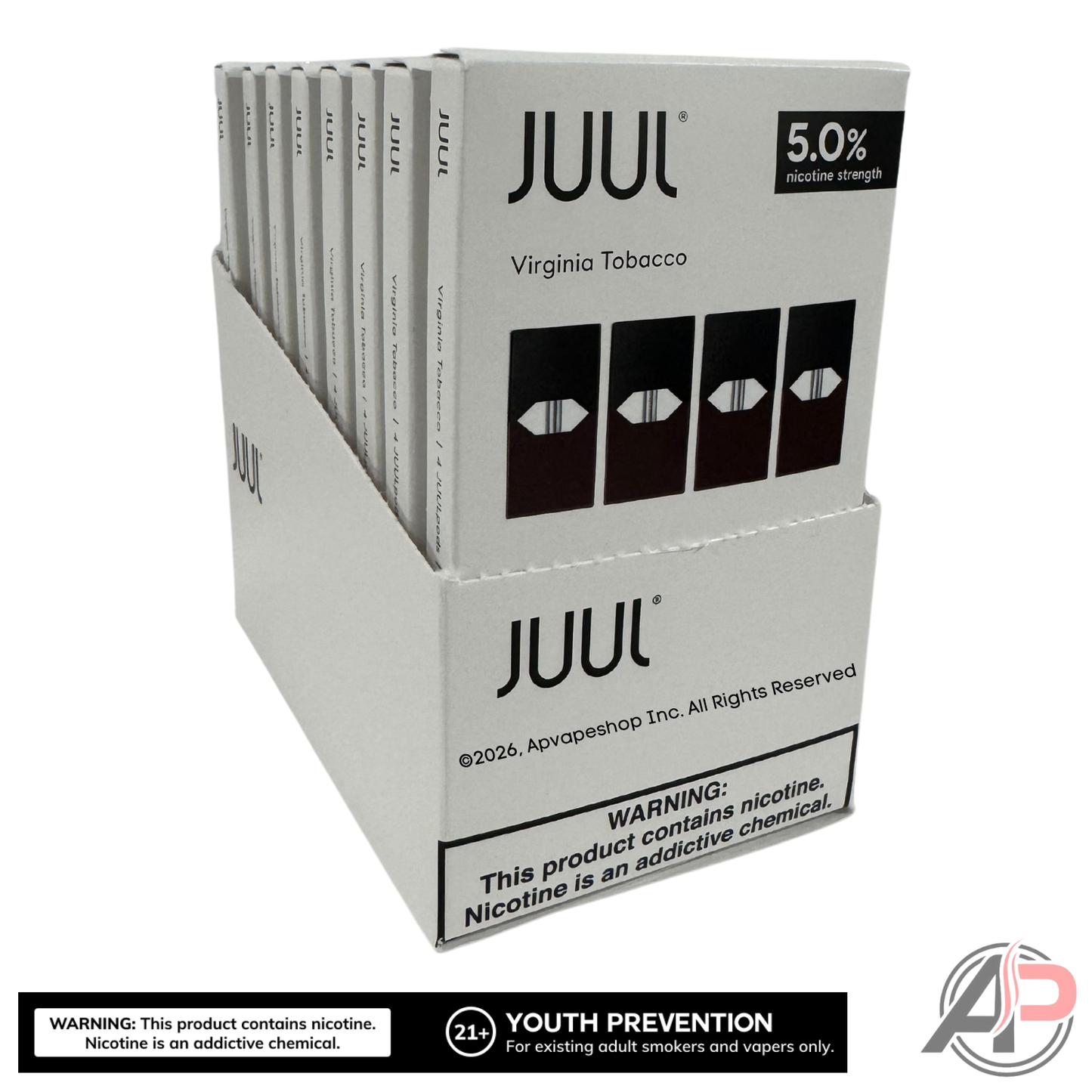 JUUL Pods Virginia Tobacco Wholesale Case