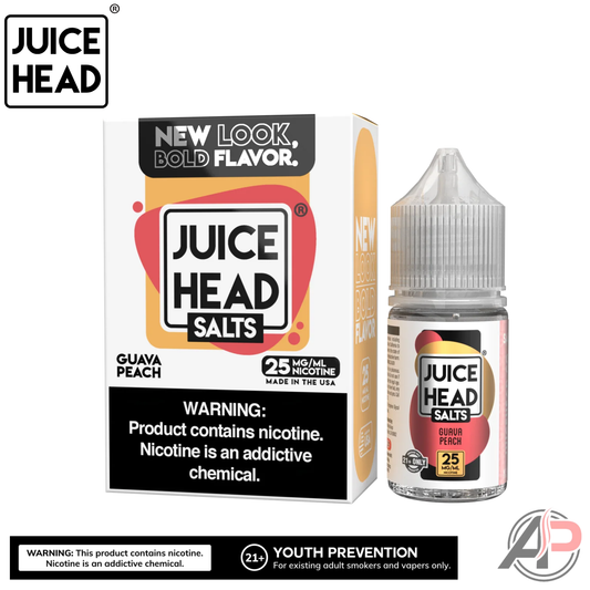 Juice Head Guava Peach E-Liquid 100mL