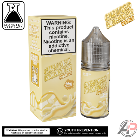 Vanilla E-Liquid By Custard Monster Vape Labs 100mL