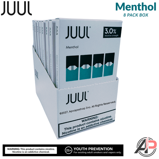 JUUL Pods Menthol Wholesale Case Menthol 3.0%