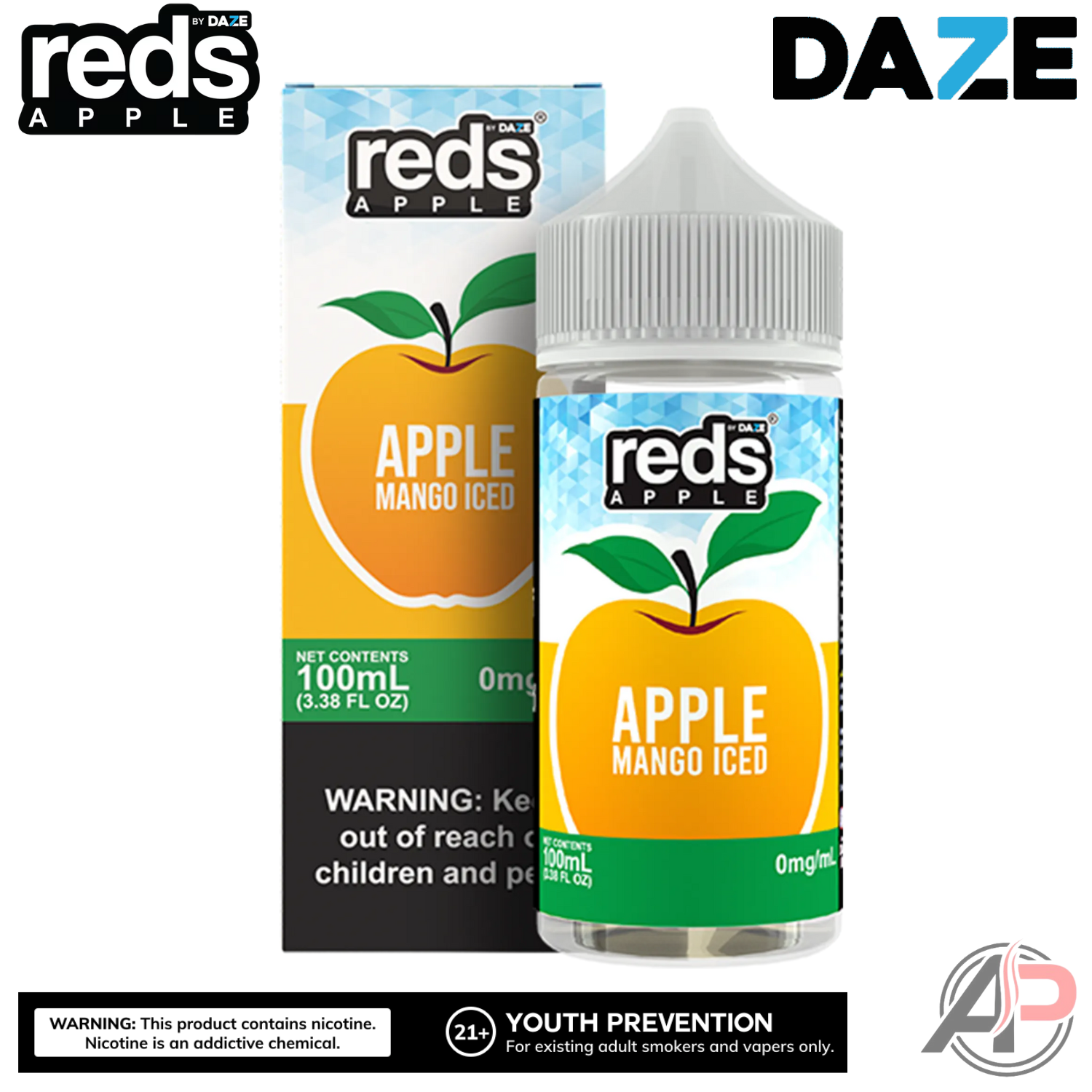 7 Daze Reds Apple Mango Iced E-Liquid 100mL