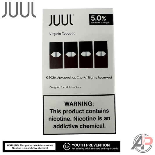 JUUL Pods Virginia Tobacco 4 Pod Pack