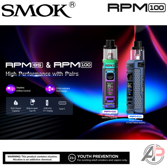 Smok Rpm 100W Pod Mod System Starter Kit Device