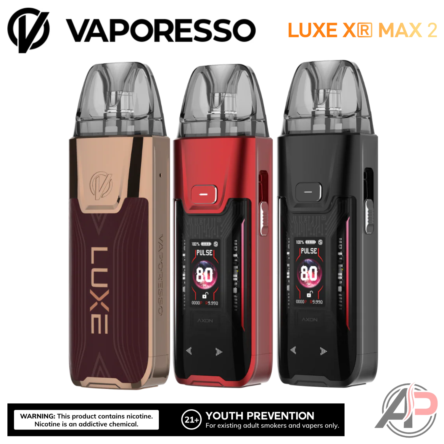 Vaporesso Luxe XR Max 2 Pod System Starter Kit Device Apvs Vaporesso Luxe XR Max 2 Pod System Starter Kit Device Apvs